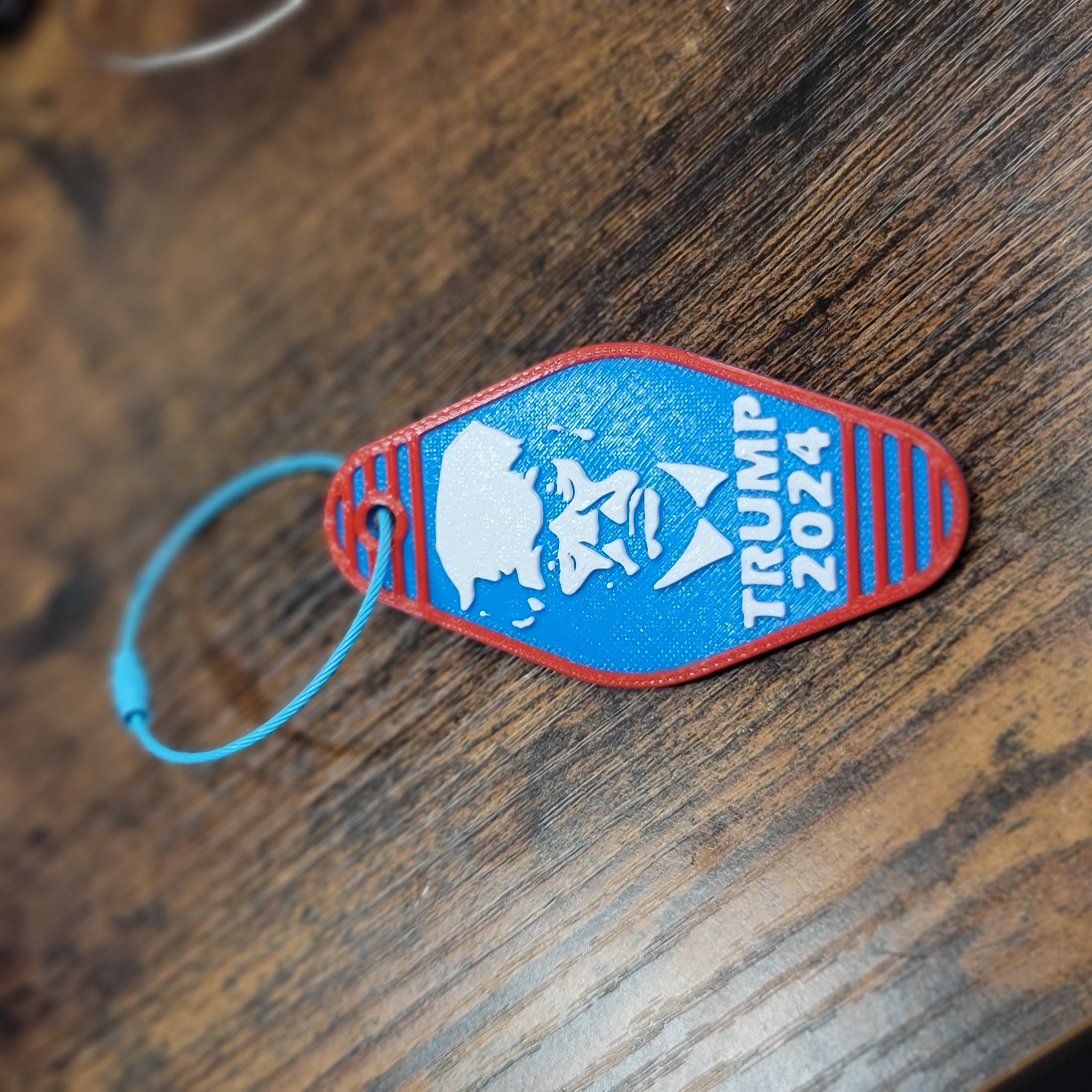 Custom Keychain - Personalized 3D printed keychain